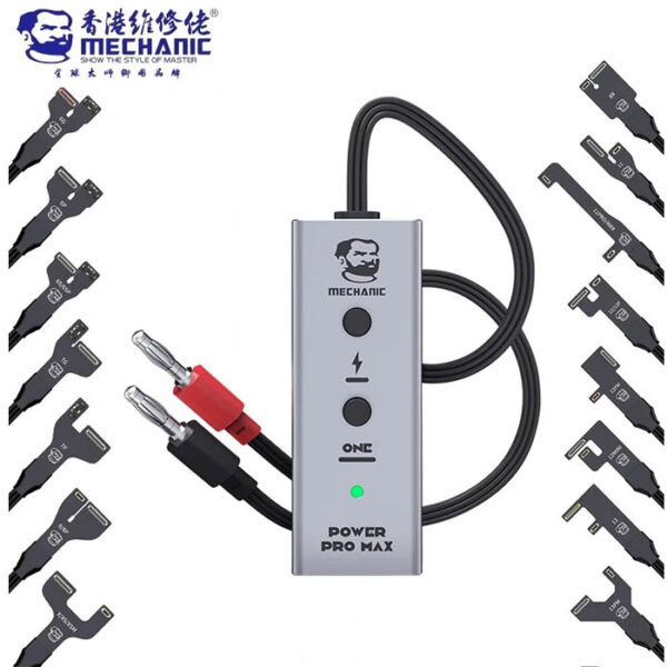 Mechanic Power Pro Max Mobile Phone Maintenance Power Boot Cable With Button for iPhone 6-13 Pro Max One Key Power on/off Test