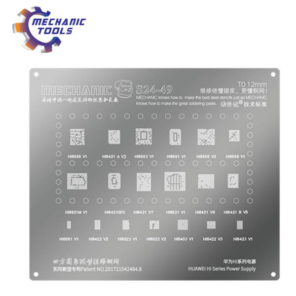 MECHANIC BGA STENCIL HIGH-END S24-49