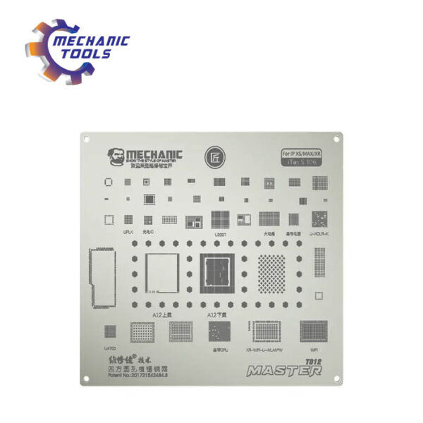 MECHANIC BGA PRECISE STEEL STENCILS ITINS 106