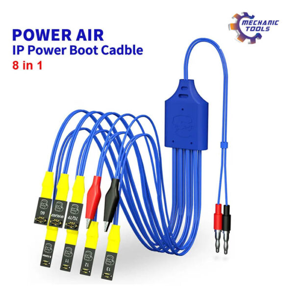 MECHANIC IP13 Power Air IP Power Boot Cable for Phone 6G-13 8 in 1 DC Power Supply Line Motherboard Repair Power Test Line