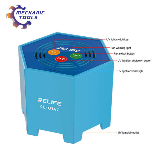 RL-014C 2-in-1 smart curing lamp