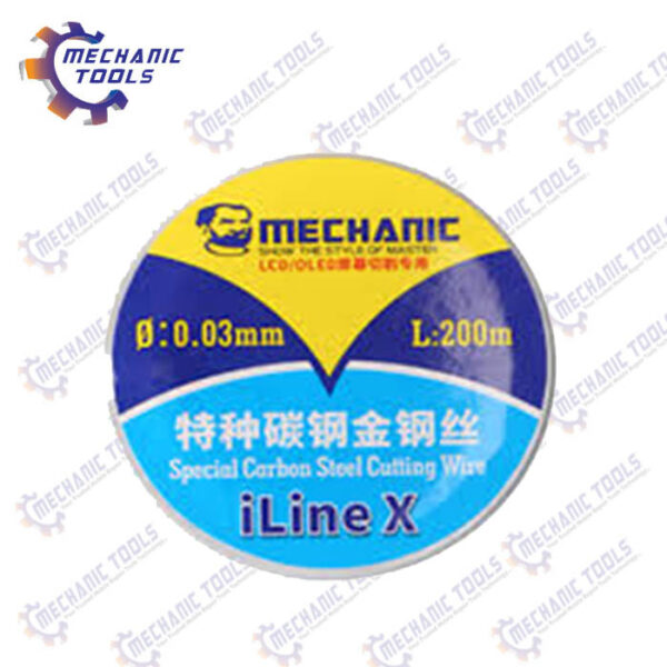 MECHANIC Special carbon steel Cutting wire I-Line X 0.03mm/200m